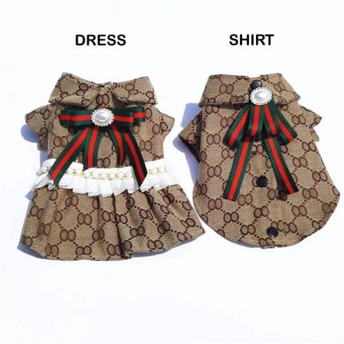 a designer dress for dogs