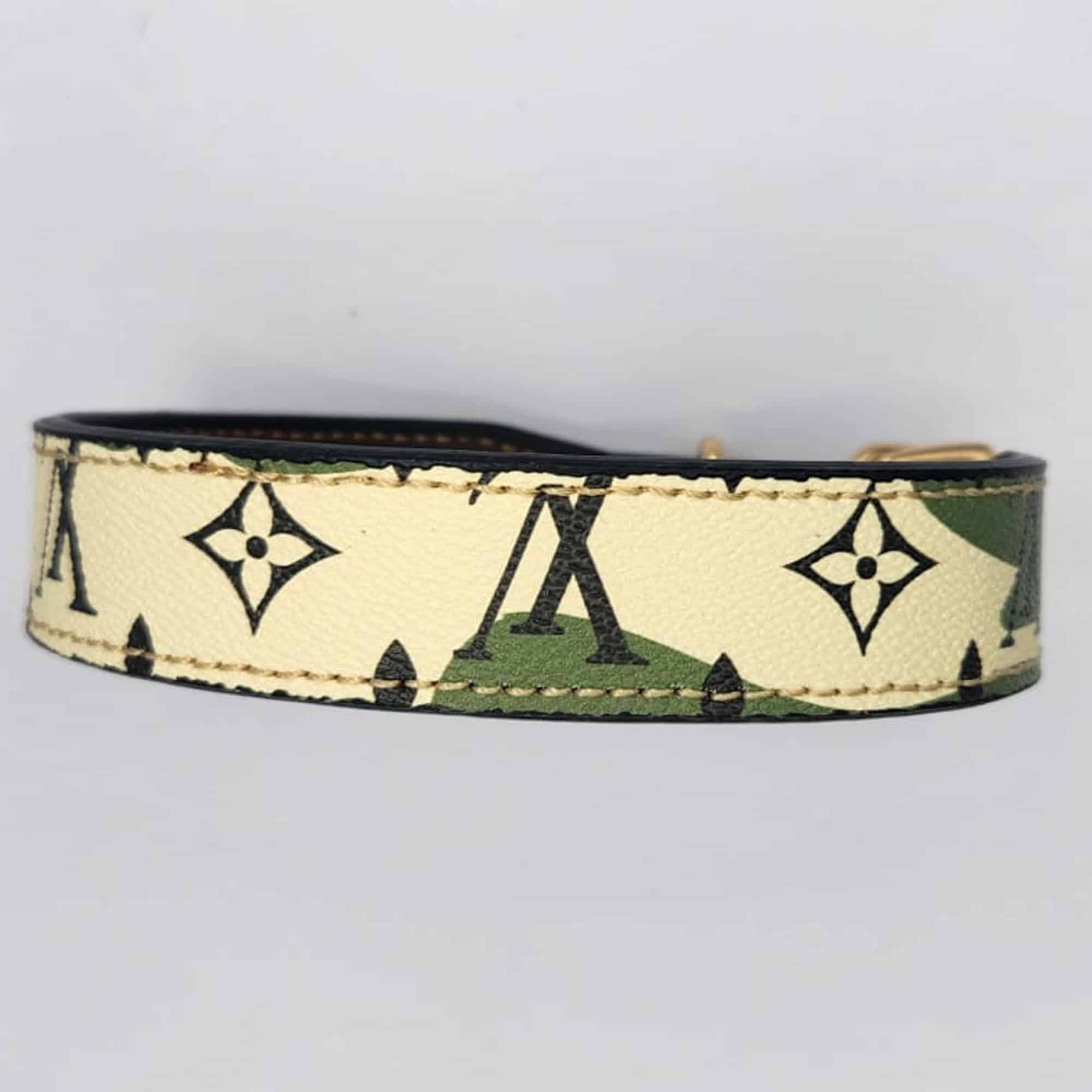 Small dog leash designed to match a harness set